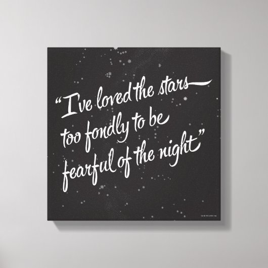 Toile J'Ai Aimé Les Étoiles (Recto)