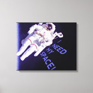 Toile J'Ai Besoin De Mon Espace