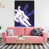 Toile J'Ai Besoin De Mon Espace (Insitu(Salon))