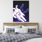 Toile J'Ai Besoin De Mon Espace (Insitu(Chambre))