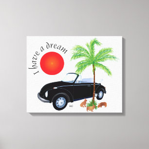 Toile J'ai un rêve