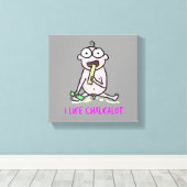 Toile J'aime Chalkalot (Insitu (Plancher de Bois))