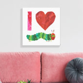 Toile J'Aime La Caterpillar Très Affamée (Insitu(Salon))