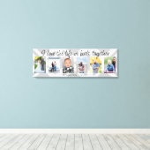 Toile J'aime la vie que nous avons construite ensemble 6 (Insitu (Plancher de Bois))