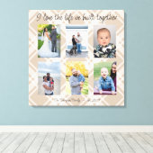 Toile J'aime la vie que nous avons construite ensemble 6 (Insitu (Plancher de Bois))