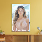 TOILE J'AIME LAS VEGAS (Insitu(Salon))