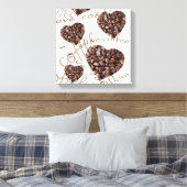 Toile "J'Aime Le Café !" (Insitu(Chambre))
