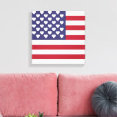 TOILE J'AIME LES ÉTATS-UNIS D'AMÉRIQUE (Insitu(Salon))