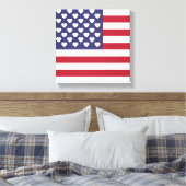 TOILE J'AIME LES ÉTATS-UNIS D'AMÉRIQUE (Insitu(Chambre))