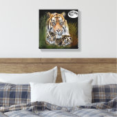 Toile J'aime les tigres (Insitu(Chambre))