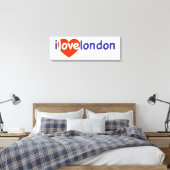 Toile J'aime Londres (Insitu(Chambre))