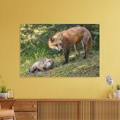 Toile J'aime ma mère (Insitu(Salon))