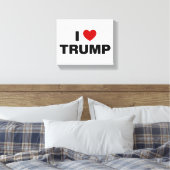 Toile J'aime Trump (Insitu(Chambre))