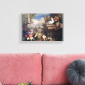 Toile Jakob Bogdany Oiseaux et fruits dans un paysage av (Insitu(Salon))