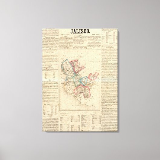 Toile Jalisco, Mexique (Recto)