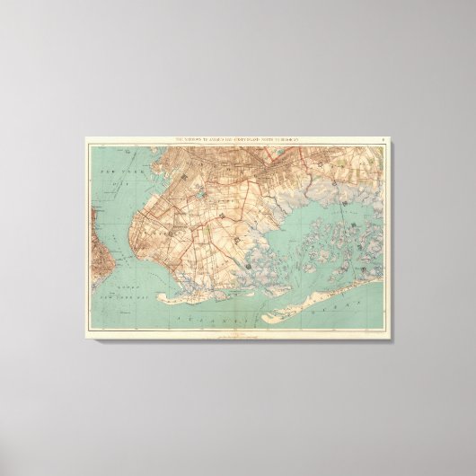 Toile Jamaïque Bay et Brooklyn (Recto)