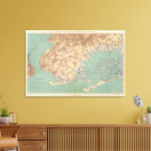 Toile Jamaïque Bay et Brooklyn (Insitu(Salon))