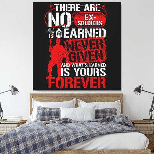 Toile Jamais donné (Insitu(Chambre))