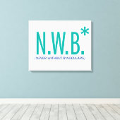 Toile Jamais sans jumelles (Insitu (Plancher de Bois))