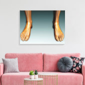 Toile Jambes Humaines Et Pieds Avec Système Nerveux (Insitu(Salon))