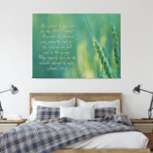 Toile James 5:6-8 Persévérance Inspiration (Insitu(Chambre))