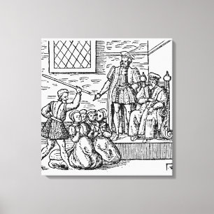 Toile James I de l'Angleterre et VI de l'Ecosse