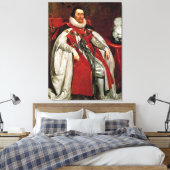 Toile James I par Daniel Mytens (Insitu(Chambre))