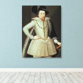 Toile James I, portrait mi-long (Insitu (Plancher de Bois))