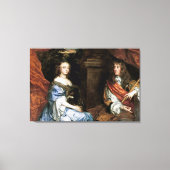 Toile James II et Anne Hyde par Sir Peter Lely (Recto)