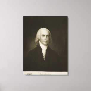 Toile James Madison, 4e président des États-Unis
