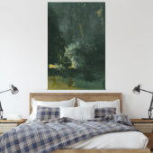 Toile James McNeill Whistler - Nocturne en or noir (Insitu(Chambre))