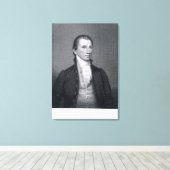 Toile James Monroe, gravé par Asher Brown Durand (1796) (Insitu (Plancher de Bois))