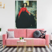 Toile James Tissot | Portrait de Mlle. L.L. 1864 (Insitu(Salon))