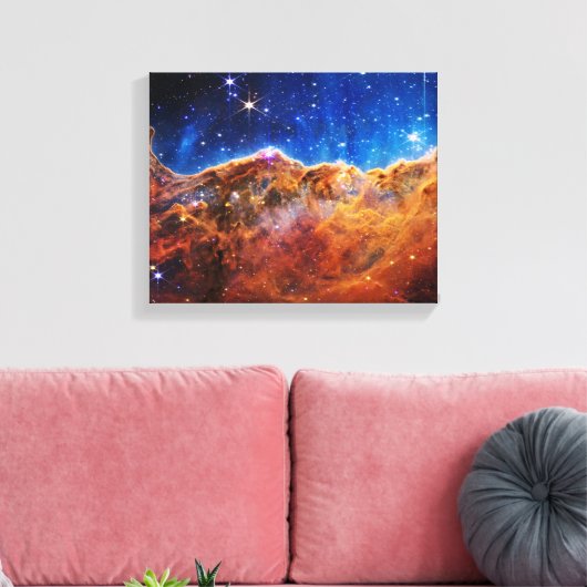 Toile James Webb Télescope Spatial Carina Nebula (Insitu(Salon))
