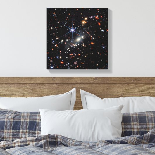 Toile James Webb Télescope Spatial Premier Champ Profond (Insitu(Chambre))