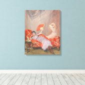 Toile James Whistler - Milly Finch (Insitu (Plancher de Bois))