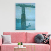 Toile James Whistler - Nocturne, Old Battersea Bridge (Insitu(Salon))
