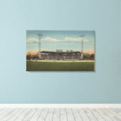 Toile Jamestown, NY - Stade municipal de baseball (Insitu (Plancher de Bois))