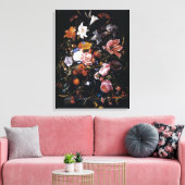Toile Jan Davidsz de Heem vase de fleurs vibrantes (Insitu(Salon))