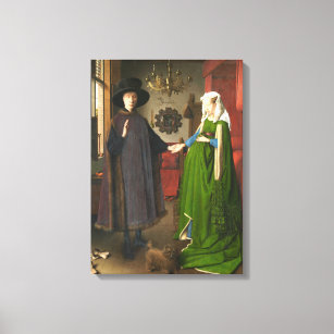 Toile Jan van Eyck Arnolfini Portrait