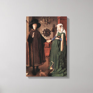 Toile Jan Van Eyck - Mariage Arnolfini