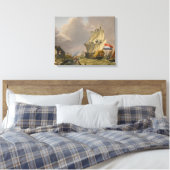 Toile Jan van Os - Expédition Dans Une Tempête Au Large  (Insitu(Chambre))