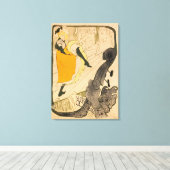 Toile Jane Avril par Henri de Toulouse-Lautrec (Insitu (Plancher de Bois))