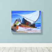 Toile Jangadeiros (Insitu (Plancher de Bois))