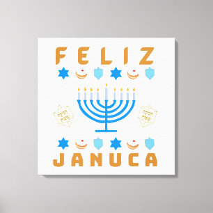 Toile Januca, Feliz Januca, Menorah, Masada, Janucia
