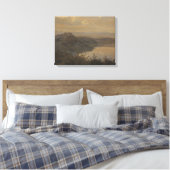 Toile Janus la Cour - Vue sur Castel Gandolfo (Insitu(Chambre))