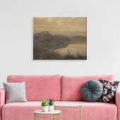 Toile Janus la Cour - Vue sur Castel Gandolfo (Insitu(Salon))