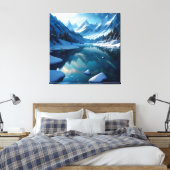 Toile Janvier Hiver Froid Paysage (Insitu(Chambre))
