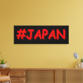 Toile "#JAPAN" Joli Design. Commandez dès maintenant  (Insitu(Salon))