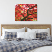Toile Japanese Maple Canvas Print (Insitu(Chambre))